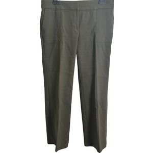 Pantology Petite‎ Women's Dress Pants Size 12P Striped Gray & Pink Career Casual